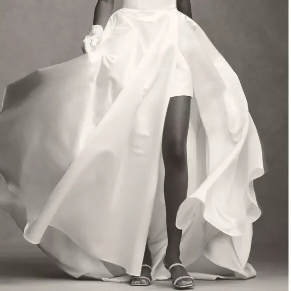 Wtoo by Watters Vivien Square-Neck A-Line Wedding Gown - Picture 2 of 8